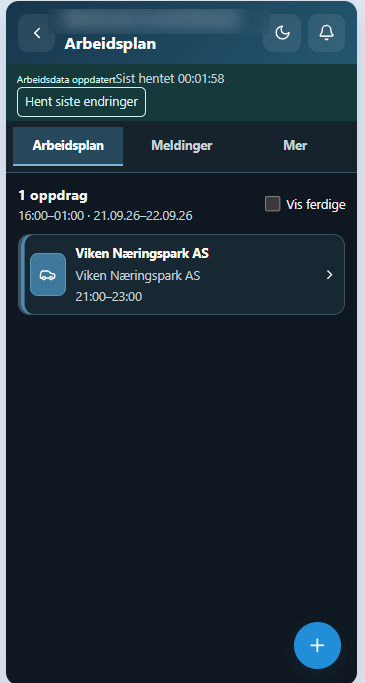 Mobilt vakthold i Guarditec-appen